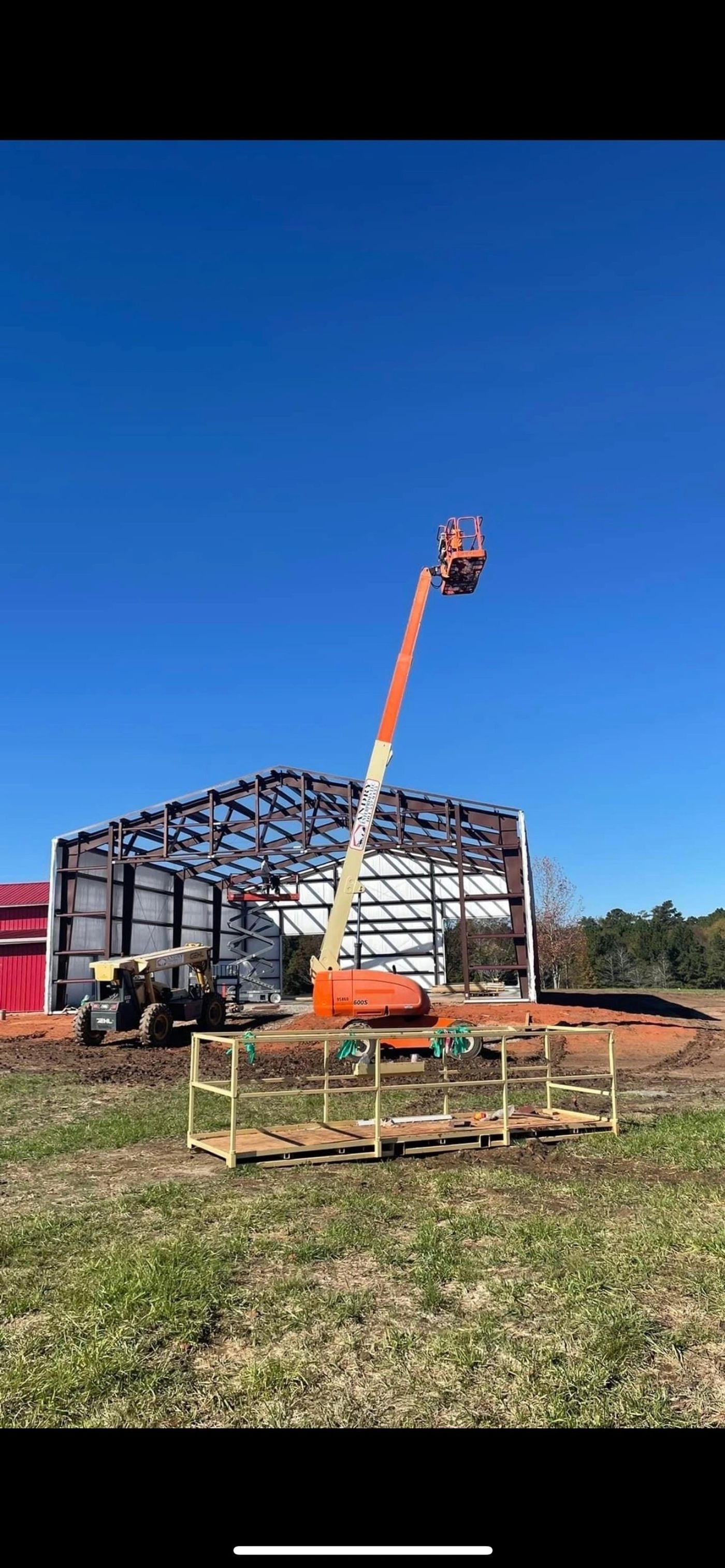 PEMB Hangar addition to existing building — photo 4